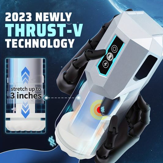 Advanced Dual-Function Male Masturbator with Storm Mode