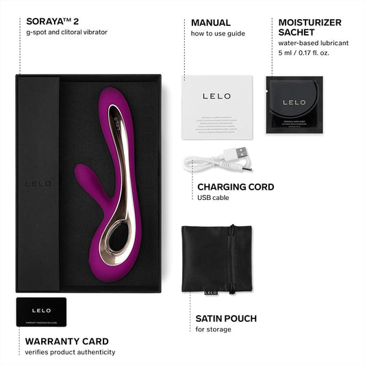 HeartCaptor Soraya 2 Dual Intimacy Device for Women | USB Rechargeable Waterproof Dual Stimulation Toy