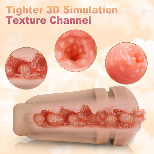 HeartCaptor App-Controlled Male Stroker for Him | Rechargeable Personal Wellness Device with Realistic Texture