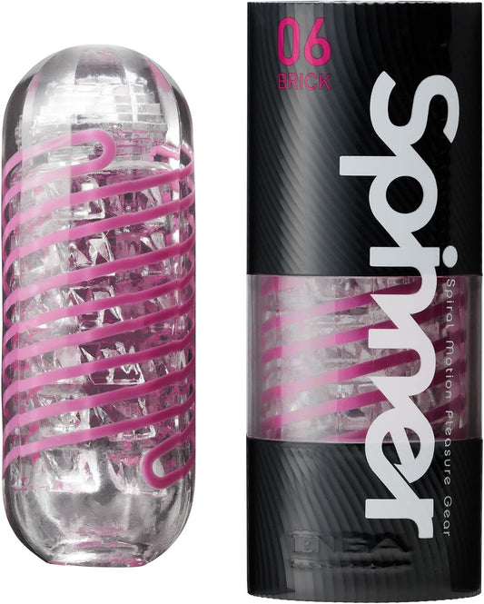 HeartCaptor Spinner-06 Male Stroker for Men | Reusable Intimate Device with Spiral Motion Coil