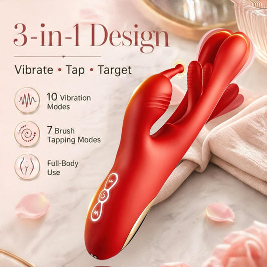 HeartCaptor Rose Clitoral Suction Device for Women | Rechargeable Intimate Wellness Vibrator with Soft Silicone