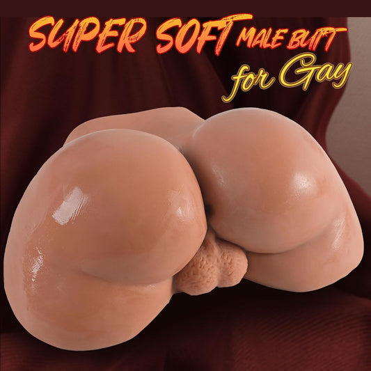 HeartCaptor TPE Male Masturbator Stroker for Him | Lifelike Anal Intimacy Device with Weighted Texture