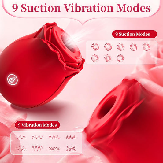 HeartCaptor Clitoral Suction Vibrator for Her | Rechargeable Intimacy Device with 10 Speeds