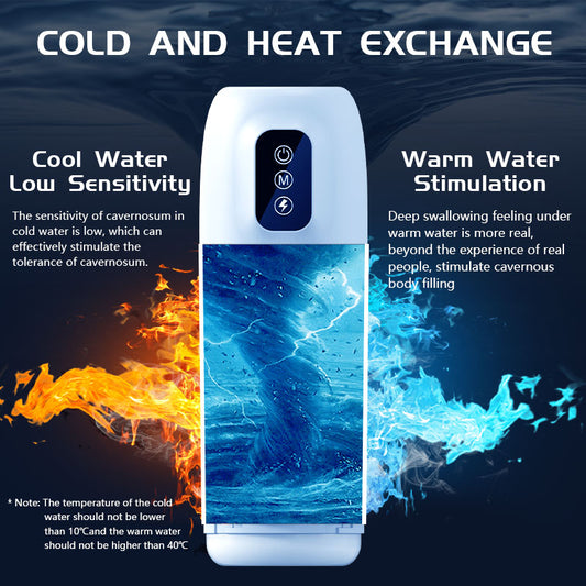 Diver 4-in-1 Telescopic Waterproof Masturbation Cup