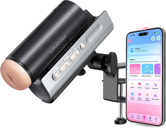 HeartCaptor Solace Pro Male Stroker | App Controlled Intimate Wellness Device with AI Sync