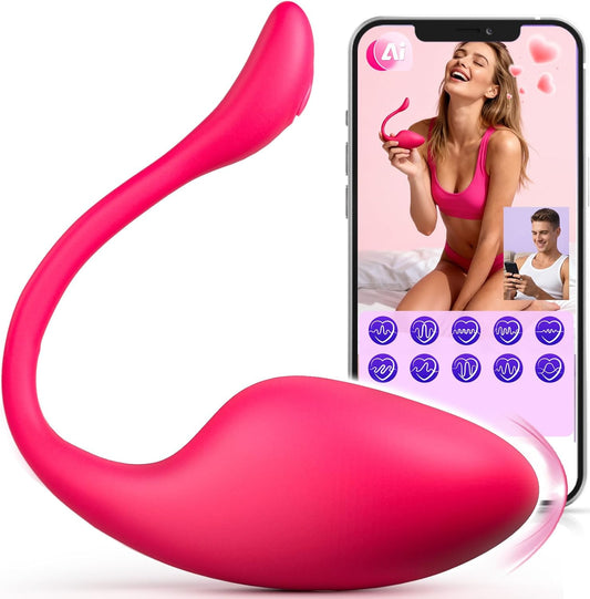 HeartCaptor Wearable App-Controlled Panty Vibrator for Individuals & Couples | IPX6 Waterproof Ergonomic Intimate Massager