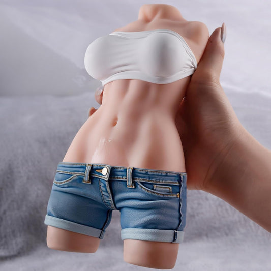 HeartCaptor Portable Male Intimacy Device with Dual Textured Channels for Personal Wellness