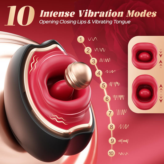 HeartCaptor Intimate Wellness Device for Women and Couples | Rechargeable Oral Stimulation Toy with Dual Modes
