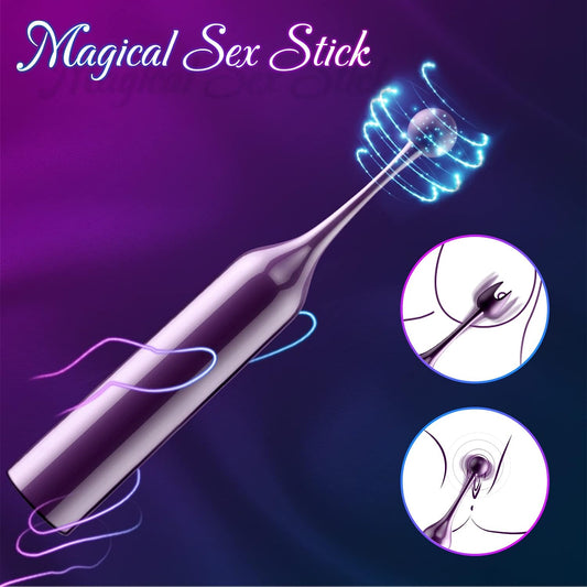 HeartCaptor Clitoral Vibrator for Her | Rechargeable Mini Bullet with 10 Modes for Targeted Pleasure