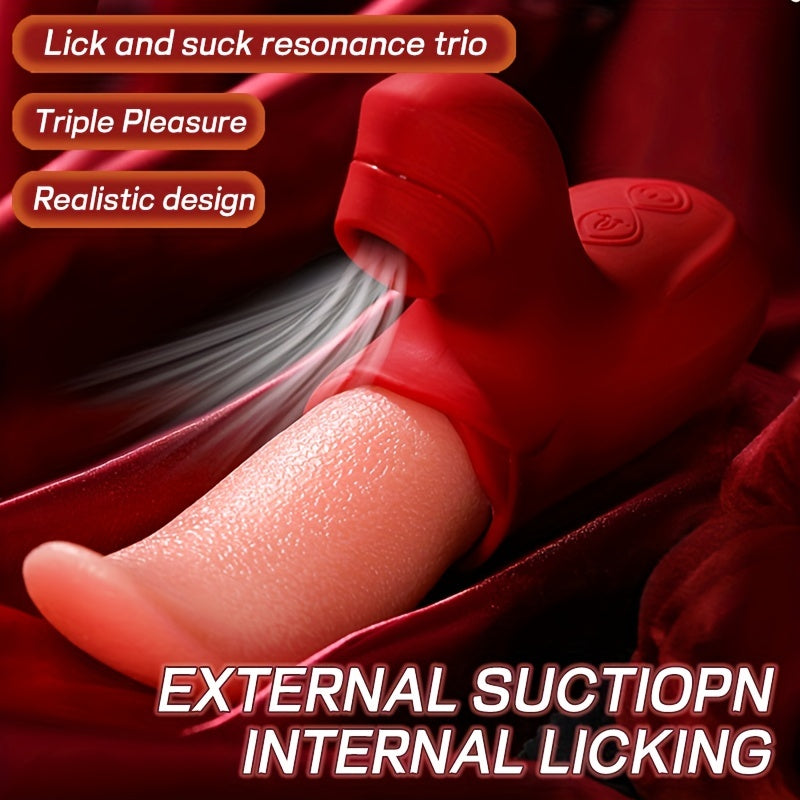 Rose Sex Stimulator Vibrator for Women - HeartCaptor