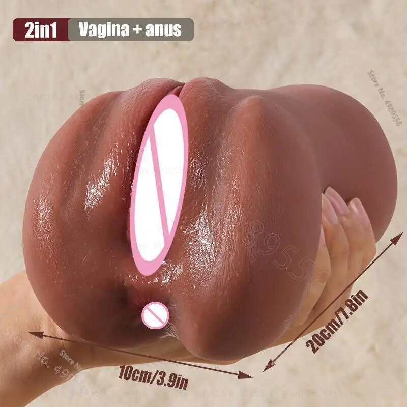 Realistic Vagina Masturbator for Men - Pocket Pussy Pleasure Toys - HeartCaptor