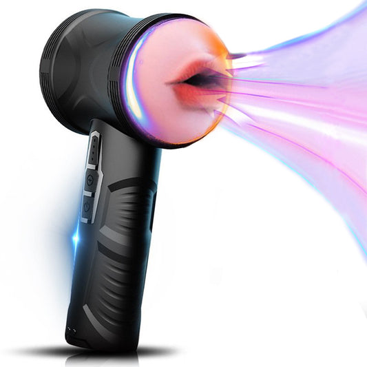 Thor's Hammer Inverted Double-Headed Masturbation Cup for Intense Pleasure