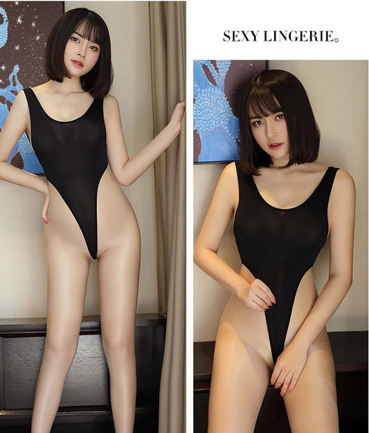 HeartCaptor Micro Bikini Lingerie for Women | Adjustable Elastic Bodysuit for Intimate Wellness & Cosplay