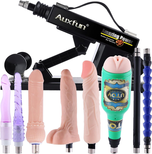 HeartCaptor Automatic Intimate Thrusting Machine for Adults with 3XLR Accessories