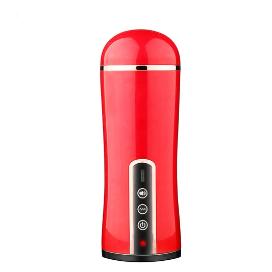 Men's Electric Telescopic Masturbation Cup for Intense Pleasure