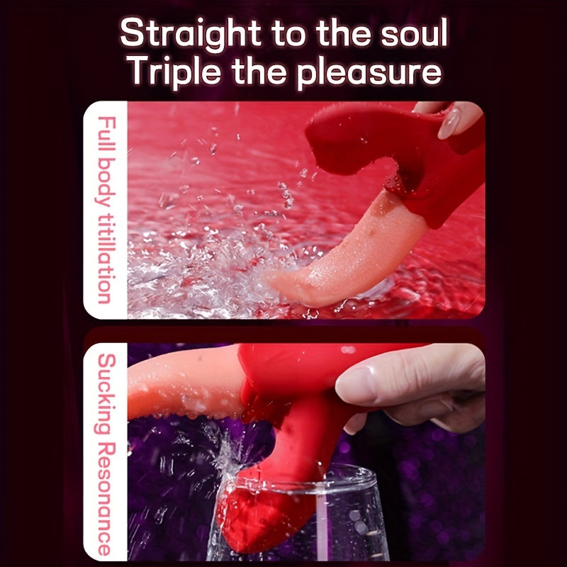 Rose Sex Stimulator Vibrator for Women - HeartCaptor