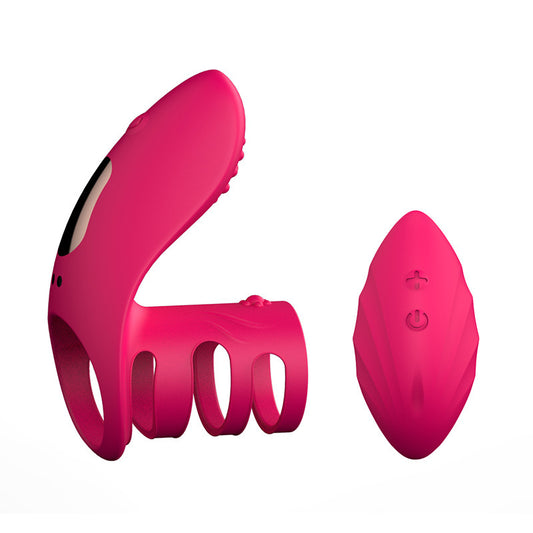 Silicone Penis Ring with USB Charging and Remote Control