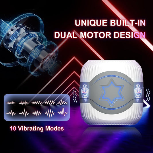 Advanced Male Masturbation Cup with Soothing Vibration
