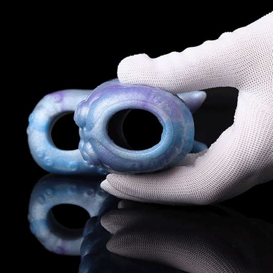 Silicone Nessie Monster Hollow Male Enhancement Sleeve