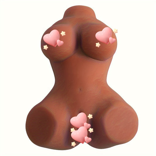Male Masturbator Sex Toy with Realistic Vaginal and Anal Features
