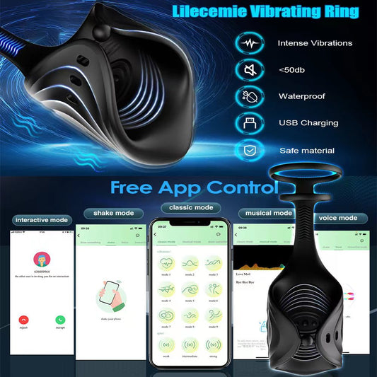 Keven - Dual-Ring Penis Trainer for Enhanced Pleasure