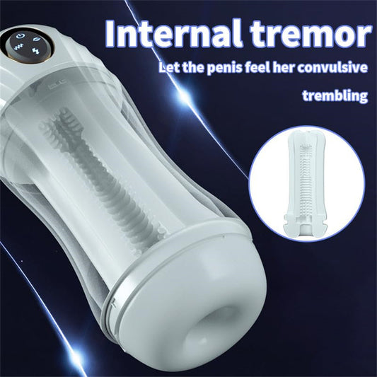 Fleshy Pro 2.0: Advanced Suction Vibration Masturbation Cup for Men