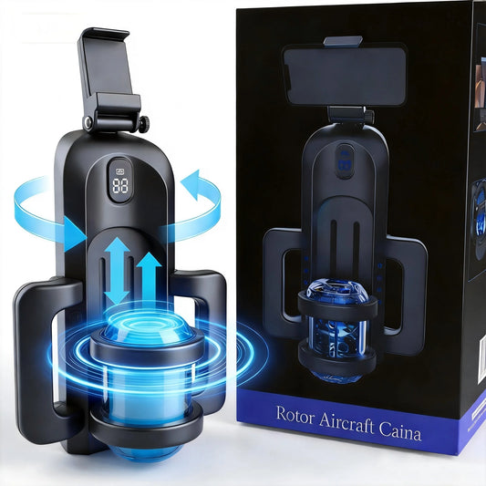 HeartCaptor Electric Male Masturbator Cup Automatic Telescopic Thrusting Handsfree Adult Toy