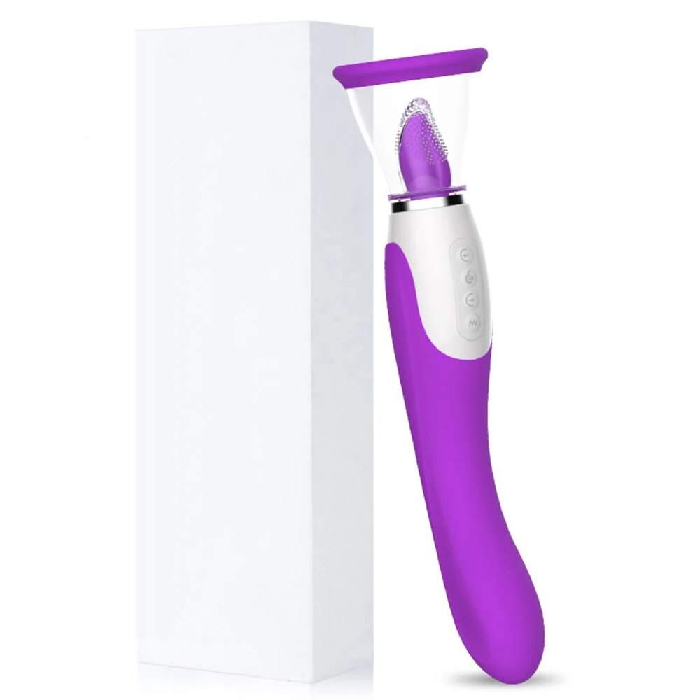 High-Frequency Vibrating Clitoris Stimulator with Suction - HeartCaptor