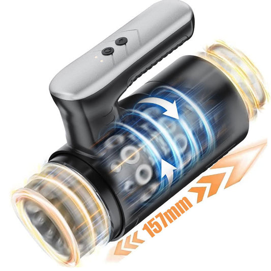 Advanced Thrusting & Rotating Stroker for Enhanced Pleasure