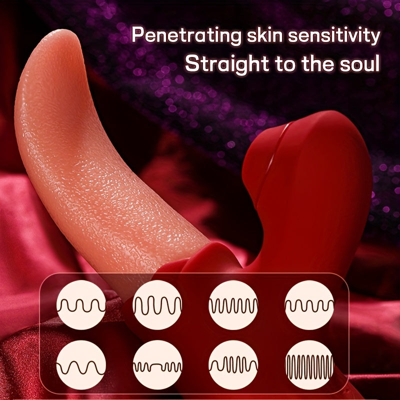 Rose Sex Stimulator Vibrator for Women - HeartCaptor