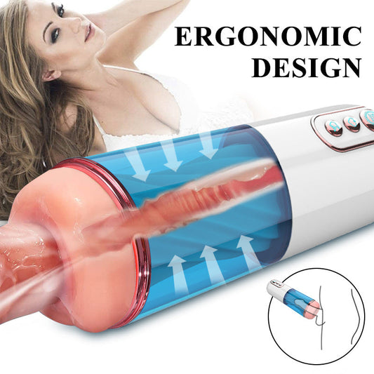 Premium Fox Suction Vibration Masturbation Cup