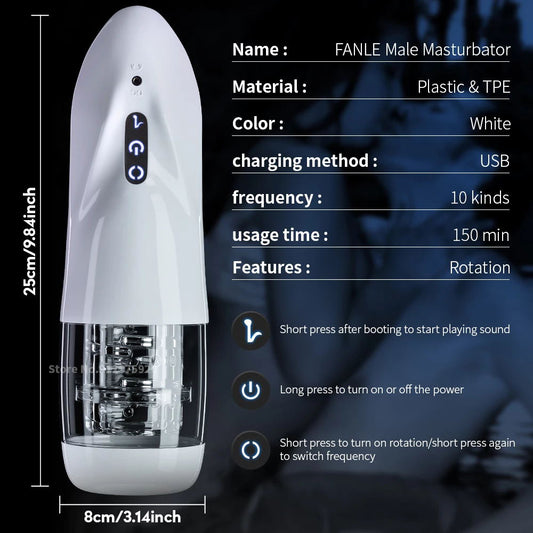Intelligent Auto Male Masturbator for Ultimate Pleasure