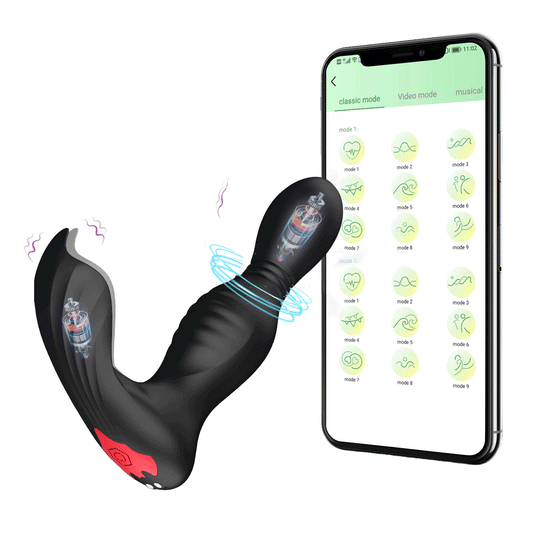 Advanced Prostate Stimulator with App Control for Enhanced Pleasure