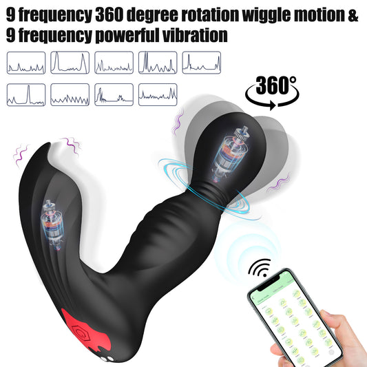 Advanced Prostate Stimulator with App Control for Enhanced Pleasure