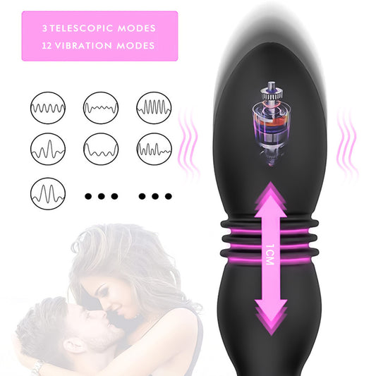 Advanced 12-Frequency Vibration Masturbator for Intense Pleasure