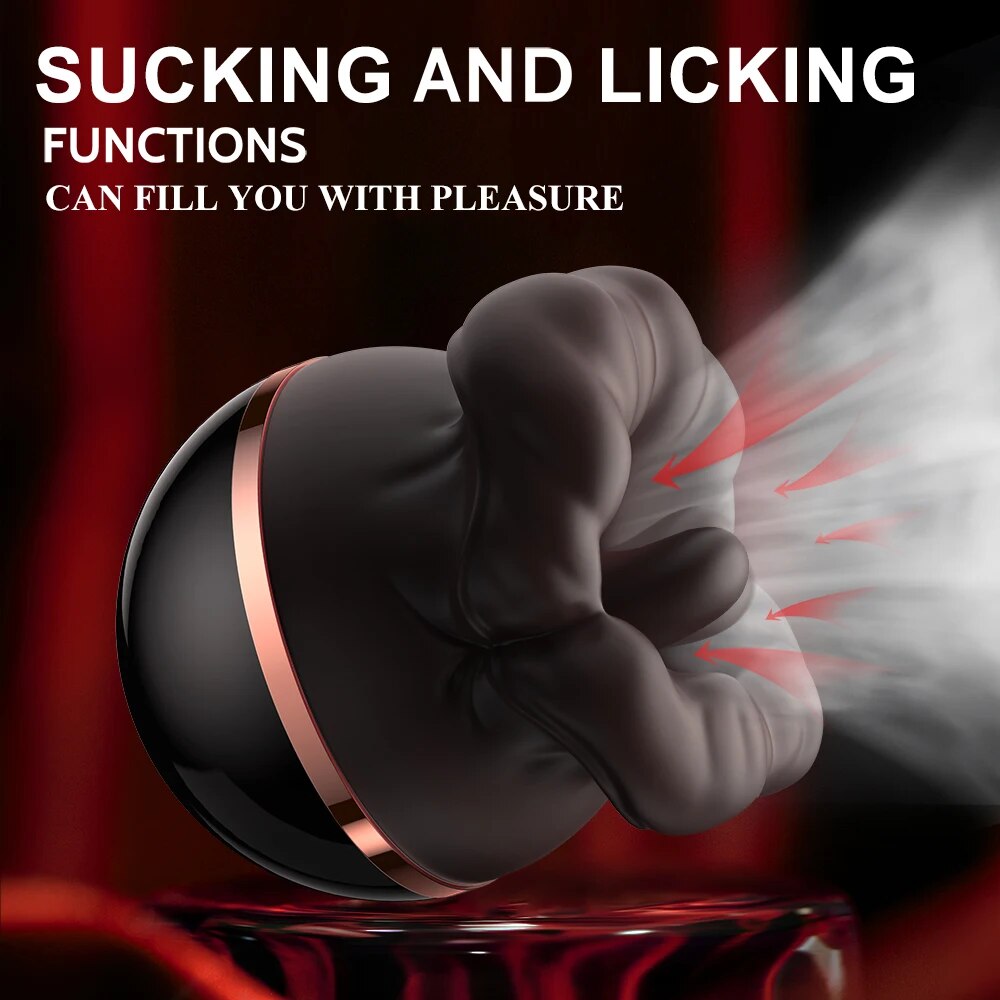 Clitoris Stimulator Vibrator for Women - Rose Lick Suck G Spot Stimulation - HeartCaptor