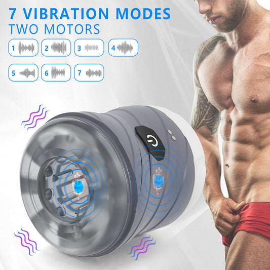 Electric Vibrating Airplane Cup for Intense Male Pleasure