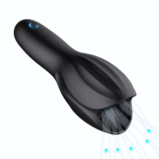 Silicone 10-Frequency Glans Penis Massager for Enhanced Pleasure