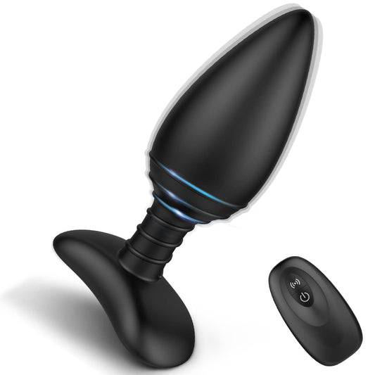 Silicone Rechargeable Anal Vibrator for Intimate Pleasure