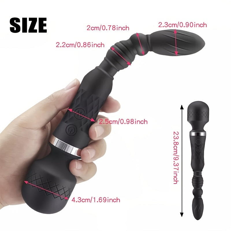 Excite Yourself: Powerful Dildo Vibrator for Clitoris, G-Spot & Anal Stimulation - HeartCaptor