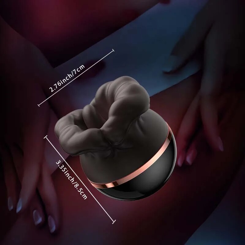 Clitoris Stimulator Vibrator for Women - Rose Lick Suck G Spot Stimulation - HeartCaptor