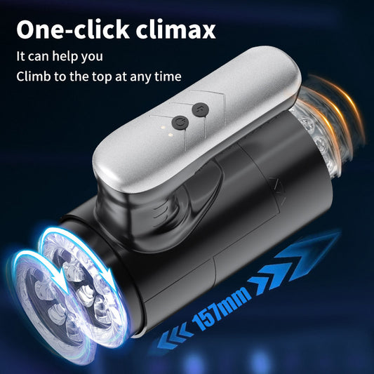Advanced Thrusting & Rotating Stroker for Enhanced Pleasure