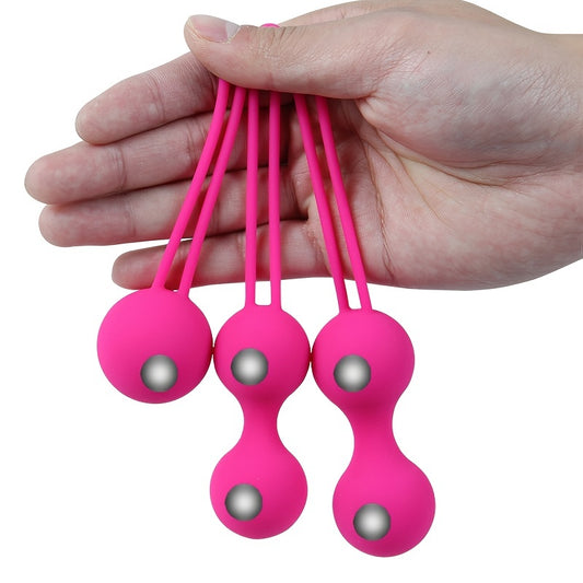 Silicone Kegel Vagina Balls for Pelvic Floor Muscles Strengthening - HeartCaptor
