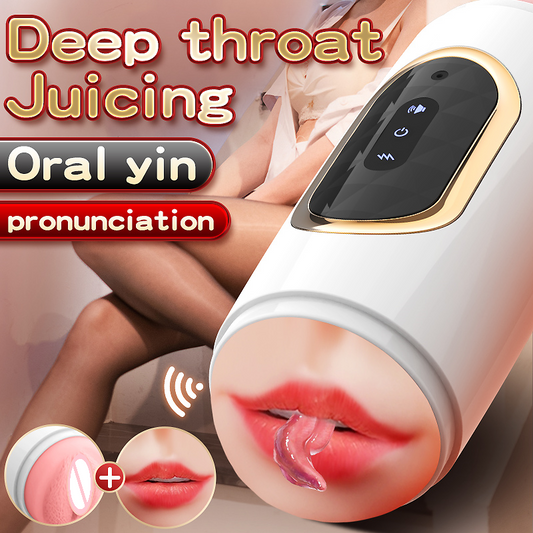 Panda Cup - Premium Interactive Voice Vibration Masturbator for Men
