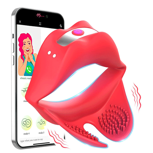 Silicone Vibrating Cock Ring with 10 Modes for Men