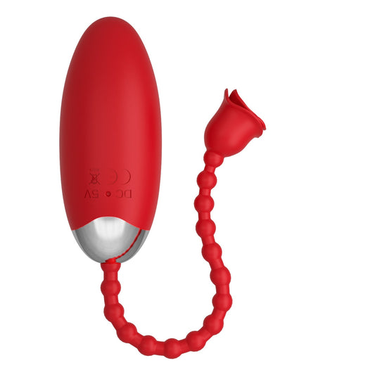 Wireless Remote Control Rose Vibrating Egg with App Control