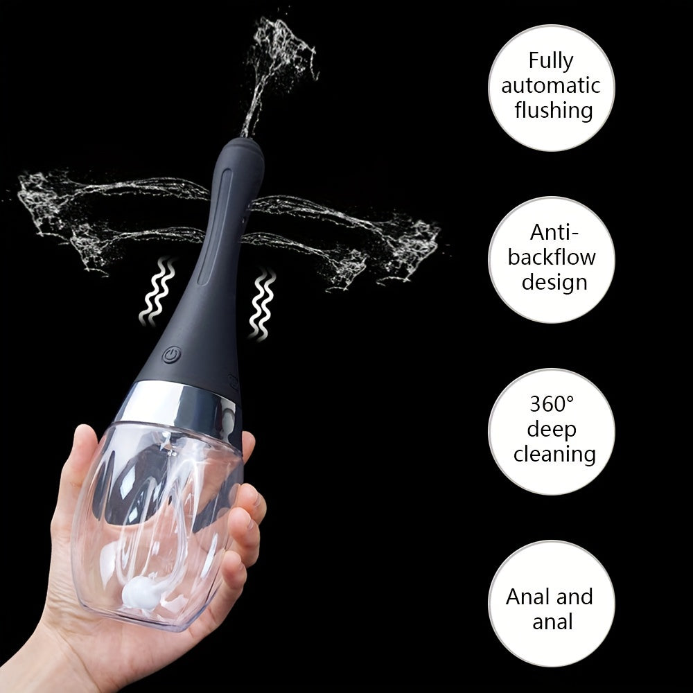 Rechargeable Electric Enema Bulb with 5-Hole Nozzle - HeartCaptor