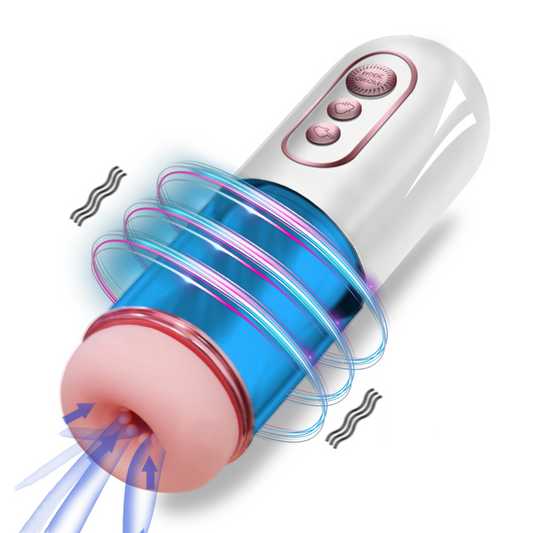 Premium Vibration Suction Masturbation Cup