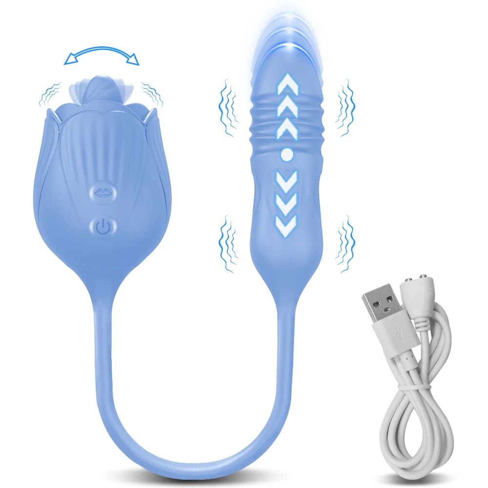 Tongue Licking Vibrator for Women - HeartCaptor