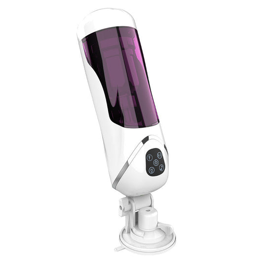 Fully Automatic Male Masturbator with Rotating Suction and Warming Features